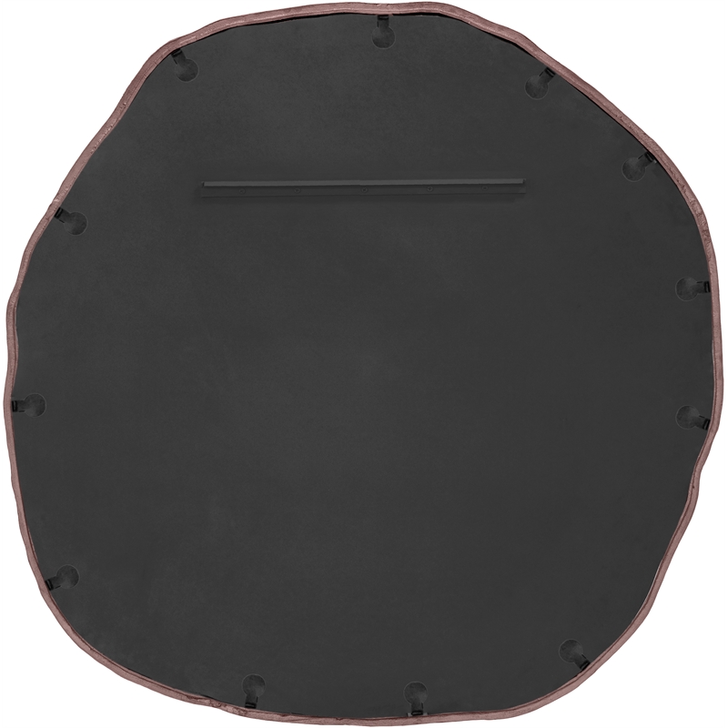 Meridian Furniture Molten Brown Iron Mirror