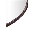 Meridian Furniture Molten Brown Iron Mirror