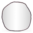 Meridian Furniture Molten Brown Iron Mirror