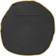 Meridian Furniture Molten Gold Iron Mirror
