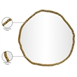 Meridian Furniture Molten Gold Iron Mirror