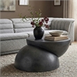 Meridian Furniture Boulder Black Iron Coffee Table