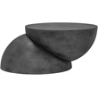 Meridian Furniture Boulder Black Iron Coffee Table