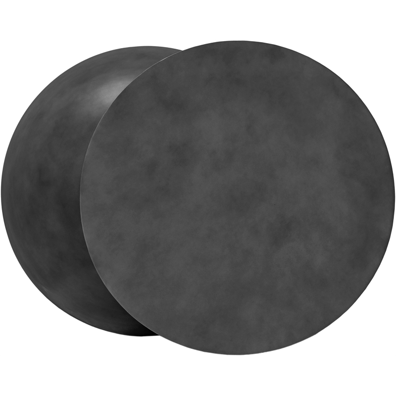 Meridian Furniture Boulder Black Iron Coffee Table