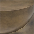 Meridian Furniture Boulder Gold Iron Coffee Table