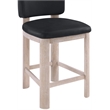 Meridian Furniture Paloma Black Vegan Leather Counter Stool (Set of 2)