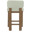 Meridian Furniture Paloma Mint Vegan Leather Counter Stool (Set of 2)