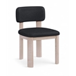Meridian Furniture Paloma Black Vegan Leather Dining Chair (Set of 2)
