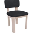 Meridian Furniture Paloma Black Vegan Leather Dining Chair (Set of 2)