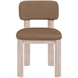 Meridian Furniture Paloma Brown Vegan Leather Dining Chair (Set of 2)