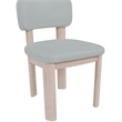 Meridian Furniture Paloma Light Blue Vegan Leather Dining Chair (Set of 2)