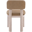 Meridian Furniture Paloma Tan Vegan Leather Dining Chair (Set of 2)