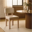 Meridian Furniture Paloma Taupe Vegan Leather Dining Chair (Set of 2)