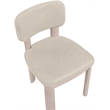 Meridian Furniture Paloma Taupe Vegan Leather Dining Chair (Set of 2)