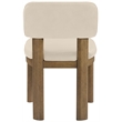 Meridian Furniture Paloma Beige Vegan Leather Dining Chair (Set of 2)