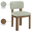 Meridian Furniture Paloma Mint Vegan Leather Dining Chair (Set of 2)