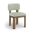 Meridian Furniture Paloma Mint Vegan Leather Dining Chair (Set of 2)