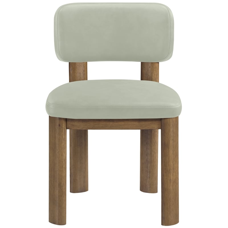 Meridian Furniture Paloma Mint Vegan Leather Dining Chair (Set of 2)