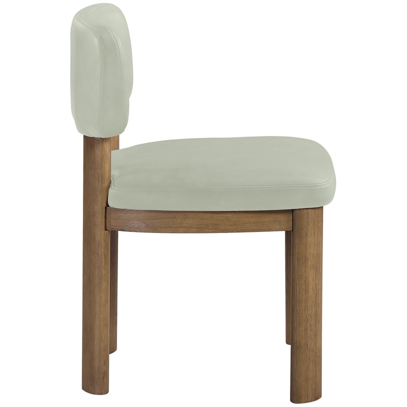 Meridian Furniture Paloma Mint Vegan Leather Dining Chair (Set of 2)