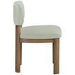 Meridian Furniture Paloma Mint Vegan Leather Dining Chair (Set of 2)