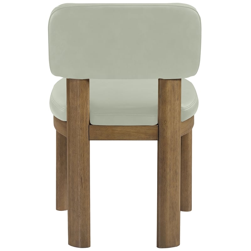 Meridian Furniture Paloma Mint Vegan Leather Dining Chair (Set of 2)