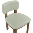 Meridian Furniture Paloma Mint Vegan Leather Dining Chair (Set of 2)