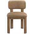 Meridian Furniture Paloma Tan Vegan Leather Dining Chair (Set of 2)