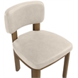 Meridian Furniture Paloma Taupe Vegan Leather Dining Chair (Set of 2)