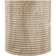 Meridian Furniture Rapallo Beige Concrete Indoor/Outdoor End Table