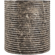 Meridian Furniture Rapallo Brown Concrete Indoor/Outdoor End Table