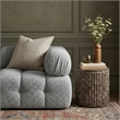Meridian Furniture Catania Brown Concrete Indoor/Outdoor End Table