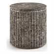Meridian Furniture Catania Brown Concrete Indoor/Outdoor End Table