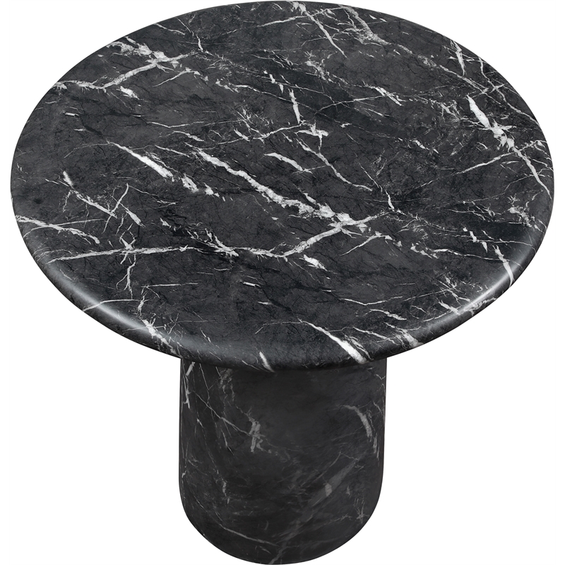 Meridian Furniture Cosenza Black Concrete Indoor/Outdoor Bar Table