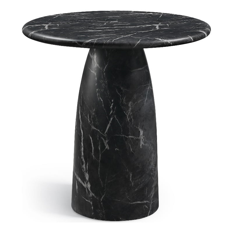 Meridian Furniture Cosenza Black Concrete Indoor/Outdoor Bar Table