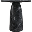 Meridian Furniture Cosenza Black Concrete Indoor/Outdoor Bar Table