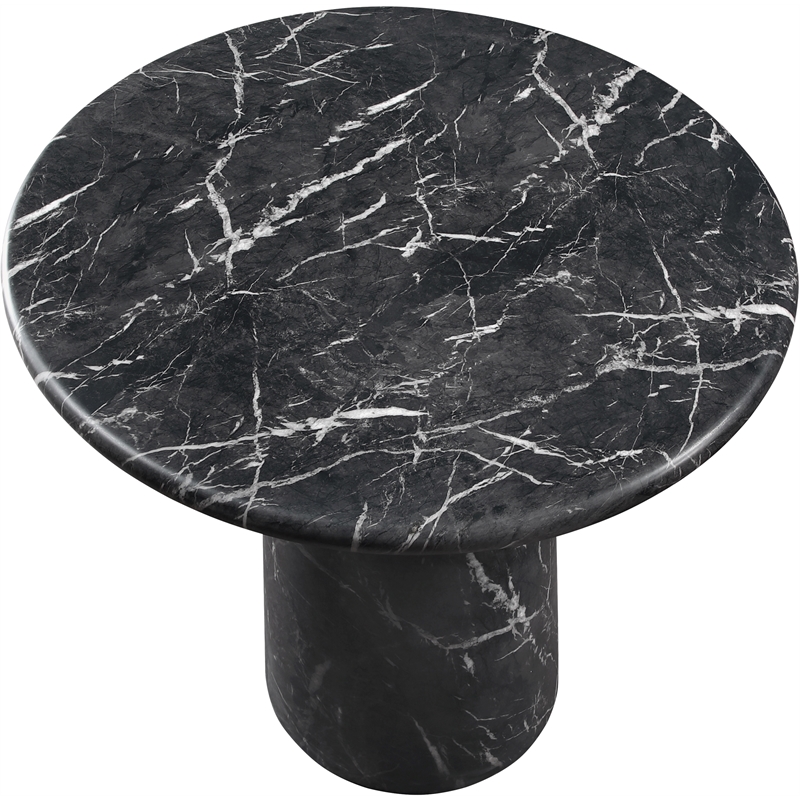 Meridian Furniture Cosenza Black Concrete Indoor/Outdoor Bar Table