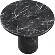 Meridian Furniture Cosenza Black Concrete Indoor/Outdoor Bar Table