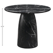 Meridian Furniture Cosenza Black Concrete Indoor/Outdoor Bar Table