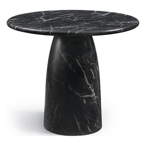 Meridian Furniture Cosenza Black Concrete Indoor/Outdoor Bar Table