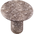 Meridian Furniture Cosenza Brown Concrete Indoor/Outdoor Bar Table