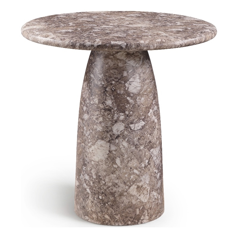 Meridian Furniture Cosenza Brown Concrete Indoor/Outdoor Bar Table