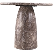 Meridian Furniture Cosenza Brown Concrete Indoor/Outdoor Bar Table