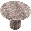 Meridian Furniture Cosenza Brown Concrete Indoor/Outdoor Bar Table