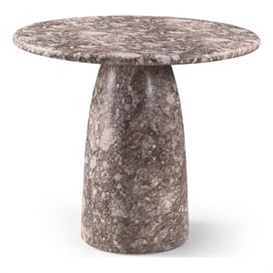 Meridian Furniture Cosenza Brown Concrete Indoor/Outdoor Bar Table