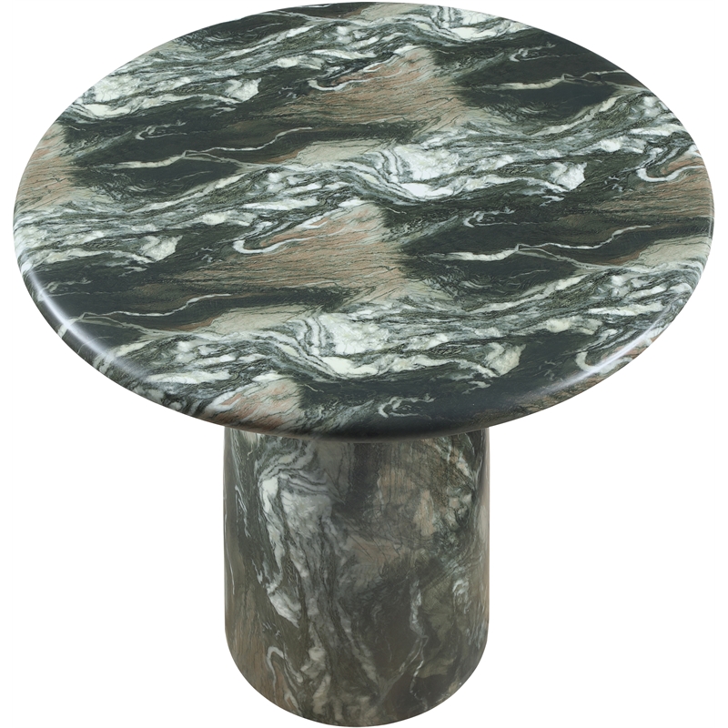 Meridian Furniture Cosenza Green Concrete Indoor/Outdoor Bar Table