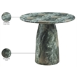Meridian Furniture Cosenza Green Concrete Indoor/Outdoor Bar Table