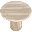 Meridian Furniture Cosenza Travertine Concrete Indoor/Outdoor Bar Table