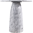 Meridian Furniture Cosenza White Concrete Indoor/Outdoor Bar Table