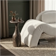 Meridian Furniture Savona Brown Concrete Indoor/Outdoor End Table