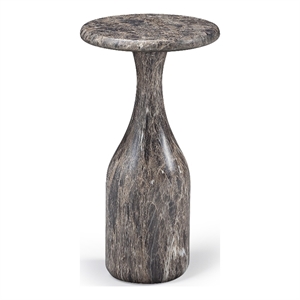 Meridian Furniture Savona Brown Concrete Indoor/Outdoor End Table